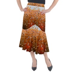 Late Afternoon Midi Mermaid Skirt by artworkshop