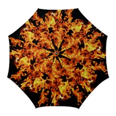 Live Coals Golf Umbrellas by artworkshop