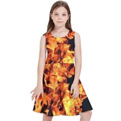 Live Coals Kids  Skater Dress by artworkshop