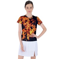 Live Coals Women s Sports Top by artworkshop