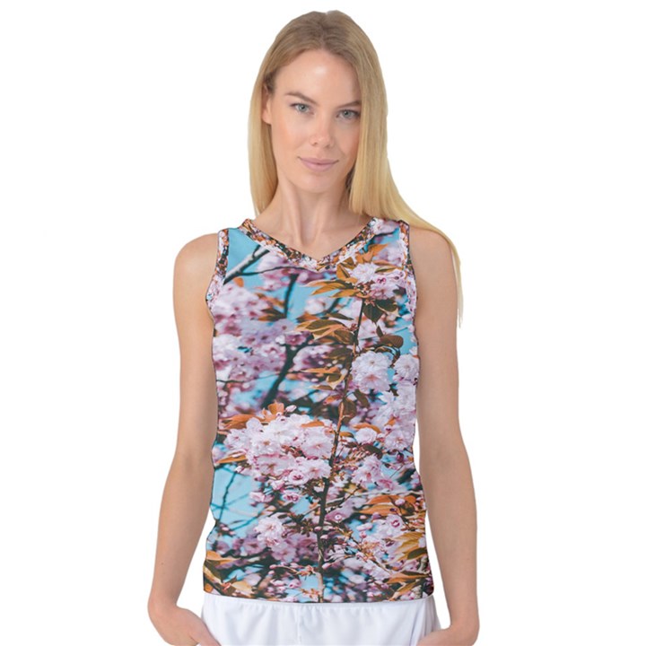 Nature Beautiful Rainbow Women s Basketball Tank Top