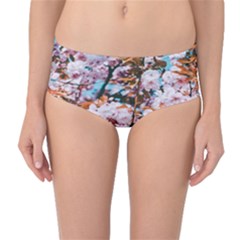 Nature Beautiful Rainbow Mid-waist Bikini Bottoms by artworkshop