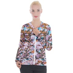 Nature Beautiful Rainbow Casual Zip Up Jacket by artworkshop