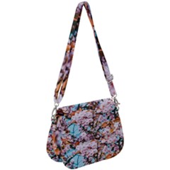 Nature Beautiful Rainbow Saddle Handbag by artworkshop