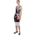 Crazy Cat Selfie Run Time Travel Can Be Dangerous Cat Love Sleeveless Pencil Dress View2