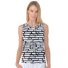 Cartoon Wall  Women s Basketball Tank Top by ConteMonfrey