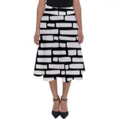 Cartoon Wall  Perfect Length Midi Skirt by ConteMonfrey