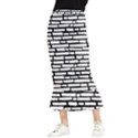 Cartoon Wall  Maxi Fishtail Chiffon Skirt View1