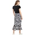 Cartoon Wall  Maxi Fishtail Chiffon Skirt View2