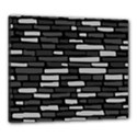 Black and grey Wall Canvas 24  x 20  (Stretched) View1