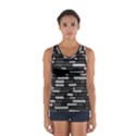 Black and grey Wall Sport Tank Top  View1