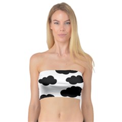 Black Clouds Bandeau Top by ConteMonfrey