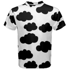 Black Clouds Men s Cotton Tee by ConteMonfrey