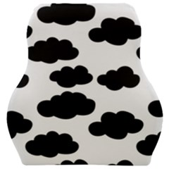 Black Clouds Car Seat Velour Cushion  by ConteMonfrey