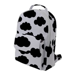 Black Clouds Flap Pocket Backpack (large) by ConteMonfrey