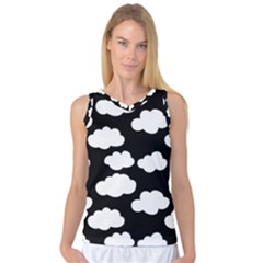 Bw Clouds Women s Basketball Tank Top by ConteMonfrey