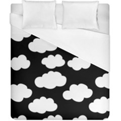 Bw Clouds Duvet Cover (california King Size) by ConteMonfrey