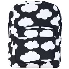 Bw Clouds Full Print Backpack by ConteMonfrey