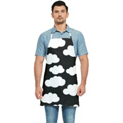 Bw Clouds Kitchen Apron by ConteMonfrey