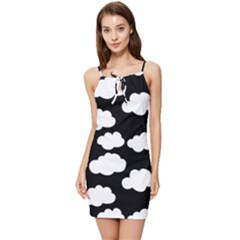 Bw Clouds Summer Tie Front Dress by ConteMonfrey