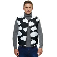 Bw Clouds Men s Button Up Puffer Vest	