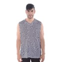 Geometric Noir Pattern Men s Basketball Tank Top View1