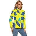 Sheets Pattern Picture Detail Women s Puffer Bubble Jacket Coat View3