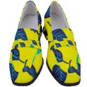 Sheets Pattern Picture Detail Women s Chunky Heel Loafers View1