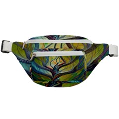 Tree Magical Colorful Abstract Metaphysical Fanny Pack by Simbadda