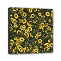 Sunflowers Yellow Flowers Flowers Digital Drawing Mini Canvas 6  x 6  (Stretched) View1