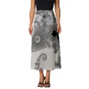 Apple Males Almond Bread Abstract Mathematics Classic Midi Chiffon Skirt View1