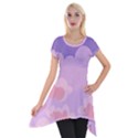 Sky Nature Sunset Clouds Space Fantasy Sunrise Short Sleeve Side Drop Tunic View1