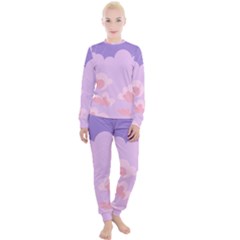 Sky Nature Sunset Clouds Space Fantasy Sunrise Women s Lounge Set by Simbadda