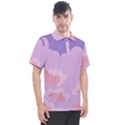 Sky Nature Sunset Clouds Space Fantasy Sunrise Men s Polo Tee View1