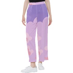 Sky Nature Sunset Clouds Space Fantasy Sunrise Women s Pants  by Simbadda