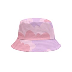 Sky Nature Sunset Clouds Space Fantasy Sunrise Bucket Hat (kids) by Simbadda