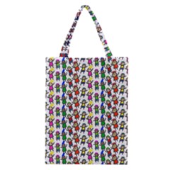 Stickman Kids Doodle Paper Children Group Classic Tote Bag by Simbadda