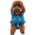 Ocean Waves Sea Abstract Pattern Water Blue Dog Coat View1