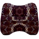 Rosette Kaleidoscope Mosaic Abstract Background Velour Head Support Cushion View2