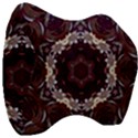 Rosette Kaleidoscope Mosaic Abstract Background Velour Head Support Cushion View3