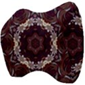 Rosette Kaleidoscope Mosaic Abstract Background Velour Head Support Cushion View4