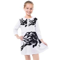 Culture  Kids  Quarter Sleeve Shirt Dress by Shimman