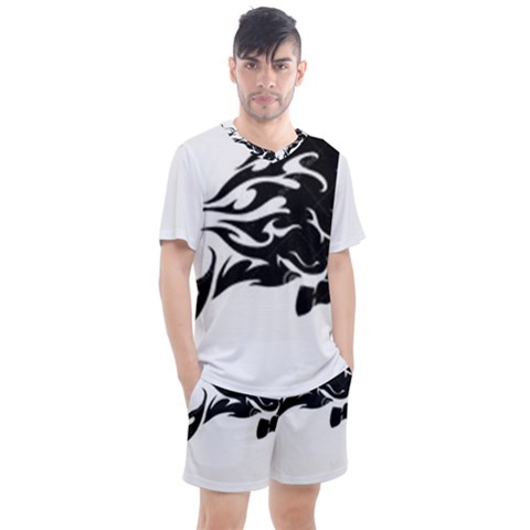 Culture  Men s Mesh Tee And Shorts Set by Shimman