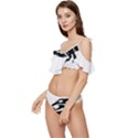 Culture  Ruffle Edge Tie Up Bikini Set	 View2