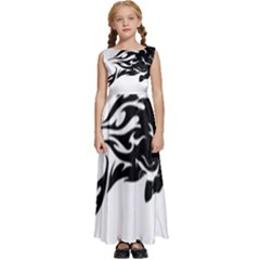 Culture  Kids  Satin Sleeveless Maxi Dress by Shimman