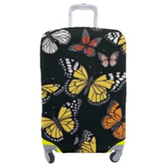 Flowers Butterfly Blooms Flowering Spring Luggage Cover (medium) by Simbadda