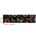 Flowers Butterfly Blooms Flowering Spring Roll Up Canvas Pencil Holder (L) View1