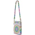 Mandala Pattern Rainbow Pride Multi Function Travel Bag View2