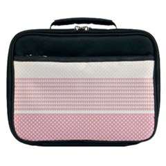 Background Pink Beige Decorative Texture Craft Lunch Bag