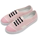 Background Pink Beige Decorative Texture Craft Women s Classic Low Top Sneakers View2